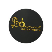 Autocollants en feuille d'or personnalisés, étiquettes argentées, emballage cadeau artisanal, papier adhésif imperméable, résistant à l'huile, cosmétiques haut de gamme