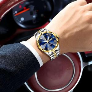 POEDAGAR 698 Orologio al Quarzo da Uomo di Lusso Impermeabile Luminoso Orologio da Polso Sportivo in Acciaio Inossidabile - Product Image 3
