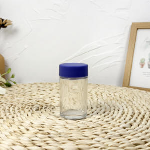 Blanco Negro 5ml 7ml 9ml Frasco de vidrio a prueba de niños con tapas CR - Product Image 1