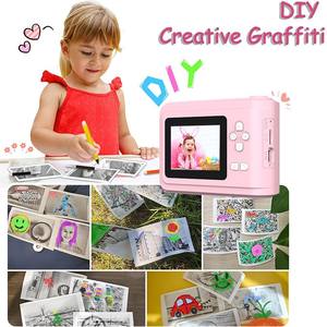 Appareil photo instantané Feitenn pour enfants, best-seller, pour filles, haute résolution, impression sans fil, capteur MOS, écran 2,4 pouces, vidéo HD, support MicroSD - Product Image 5