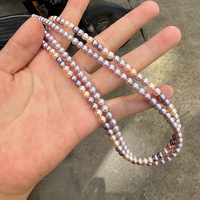 Perles de culture d'eau douce naturelles couleur bonbon 5-5,5 mm, perles semi-rondes en vrac pour la fabrication de bijoux