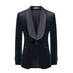 よく販売最新コーデュロイ男性スーツデザインカスタマイズ可能な生地ブレザースーツクラシック男性ウェディングスーツ