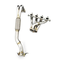Collecteur d'échappement en acier inoxydable adapté pour Mitsubishi Lancer 2.4 2008-2015