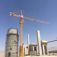 Grue à tour chinoise Tavol QTZ40-4T pour le Maroc, haute efficacité, capacité de levage de 4 tonnes, coût