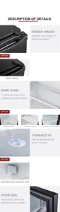Minibar Inteligente de Diseño Especial <span class=keywords><strong>para</strong></span> Habitaciones de Hotel, <span class=keywords><strong>Nevera</strong></span> <span class=keywords><strong>Pequeña</strong></span> y Compacta - Product Image 4