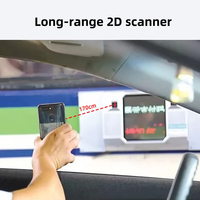 Lecteur de codes QR compact LONVILL 65x61x31mm USB TTL RS232 RS485 pour la lecture automatique des codes de paiement des portiques de stationnement