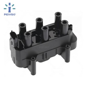 PEIVSO ชุดซ่อมคอยล์จุดระเบิดแบบ OEM ลดแรงสั่นสะเทือน ทนต่อแรงกระแทก สำหรับ Saab 9000 9‑3 9‑5 V6 OEM 0221503002 - Product Image 1