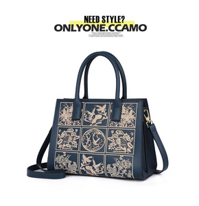 Bolsos cruzados de diseño de moda, bolsos de hombro de cuero PU de alta calidad, bolso informal tipo tote, bolsos de mano y carteras para mujer - Product Image 4