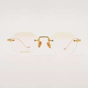 Monturas de Gafas de Titanio sin Aro, Totalmente en Stock, Proveedor Rápido, <span class=keywords><strong>Descuento</strong></span> de Fábrica, Venta al por Mayor y al Detal, Logotipo Personalizado, Monturas de Gafas en Stock - Product Image 3