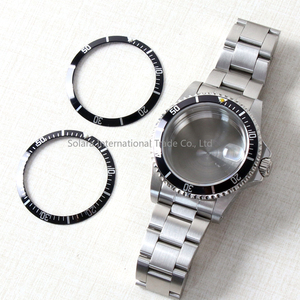 Cassa vintage da 39 mm con vetro zaffiro, accessori fai da te per orologi con movimento NH35, cassa per orologio con cinturino in stile retrò e lunetta in alluminio. - Product Image 6
