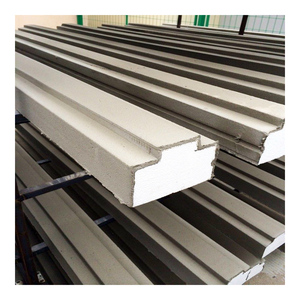 Moderner Stil EPS Expanded Foam Core Dekorative Linie Außen kronen form Römische Säule Fenster rahmen leisten - Product Image 1