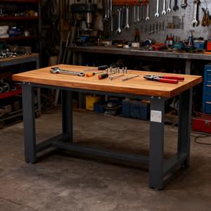 Banc de travail en acier robuste en gros, L1500mm, capacité de charge de 1000 kg, atelier, utilisation hôtelière, couleur personnalisable, design moderne - Product Image 5