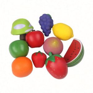 Custom Logo Promotional Gifts Pu <b>Foam</b> <b>Shape</b> Toy Strawberry Stress Reliever Ball - Product Image 1