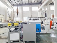 Machine d'extrusion de tuyaux flexibles en plastique à paroi simple corruguée à grande vitesse FEP PFA PP PE PVC PA pour le refroidissement de l'air/de l'eau