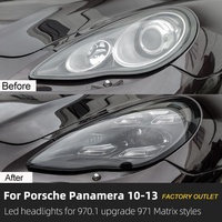 Kit de conversion de phares à quatre faisceaux (Quad-Beam) 12V 6000K 36W 6000 lm pour Panamera 2010-2013 970.1/971 – Rétrofit/Amélioration