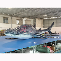 Modèle publicitaire gonflable géant en forme de requin marin en bâche PVC pour usage extérieur, personnalisable, direct usine