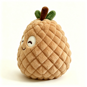 Peluche de piña personalizado, peluche de fruta, peluche de piña de dibujos animados, muñeco suave de fruta tropical - Product Image 5