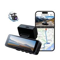 Caméra embarquée 4G OEM ODM 3,2 pouces pour voiture, boîte noire de voiture, caméra avant 2K+1080P, enregistrement en boucle, capteur G
