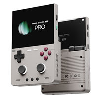 Consolas de Juegos S Classic Trimui Brick Pro, Pantalla 3D de 3.95'', Mini Consola de Videojuegos Trimui Pocket, 5000mAh, Sistema Linux