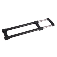 Pièces de poignée de chariot à bagages télescopique Poignée d'accessoires de bagages en aluminium rétractable Sac de voyage pièce de rechange chariot ha