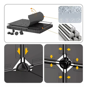 Nhà Máy bán hàng nóng xách tay 16-<span class=keywords><strong>Cube</strong></span> nhựa Closet lưu trữ <span class=keywords><strong>Organizer</strong></span> <span class=keywords><strong>Hot</strong></span> Bán quần áo <span class=keywords><strong>Organizer</strong></span> - Product Image 5