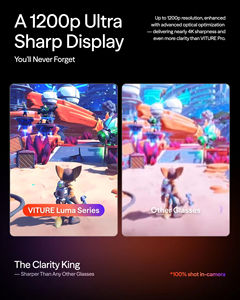 Lunettes intelligentes VITURE Luma Ultra XR/AR 6DoF avec écran ultra-net de 152 pouces, gestes de la main en réalité augmentée et conversion 2D/3D - Product Image 2