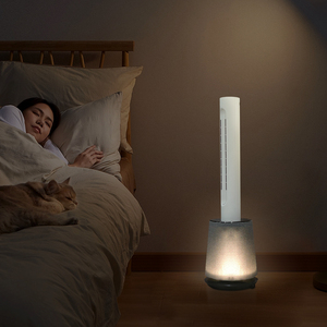Purificador de Aire y Humidificador 2 en 1 con Ventilador de Torre Inteligente sin Aspas, Enfriamiento y Calefacción, Circulación de Viento Natural - Product Image 1