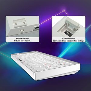 CIY TES84 84 84键3针/5针RGB热插拔键盘套件支持樱桃加特龙凯瑞DIY套件机械键盘套件 - Product Image 6