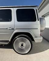 20 21 22 23 24 pouces 5x130 roues pour Mercedes Benz Gle Gls Eqs Suv G500 G550 G350 G55 G900 Amg Gt50 G63 roues forgées personnalisées