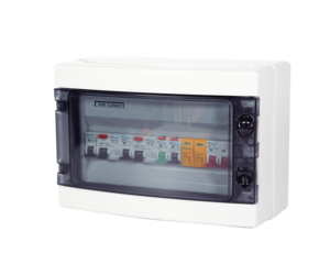 Boîte de distribution en plastique étanche Timelec, série TMA HA-18, avec boîte de circuit, 18 prises, IP65, pour la transmission d'énergie électrique - Product Image 5