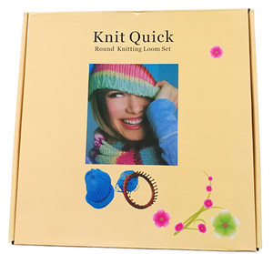 ProgiftSpace Set di 4 Telai Circolari per Maglieria Fai-da-Te, per Cappelli, Sciarpe, Scialli, Maglioni, Calzini e Coperte - Product Image 5