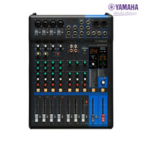 YAMAHA MG10XUF Console de mixage audio analogique USB 10 canaux avec effets SPX, alimentation fantôme 48V, préamplis D-PRE, résolution jusqu'à 24 bits/192 kHz