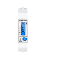 Medidor de Energía Bidireccional MID B+D de 1 Fase y 1 Cable para Riel DIN YTL DEM1A 0.25-5(100)A