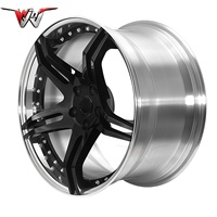 Rines Forjados de Alto Rendimiento Más Vendidos, PCD Personalizado 5x112 4x100 para Autos Compactos Pequeños