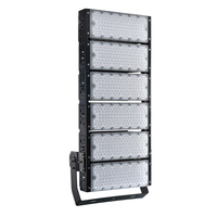 Projecteur LED modulaire à haute luminosité 6000 lumens 300W 400W 2000W 220v SMD pour stades et chantiers