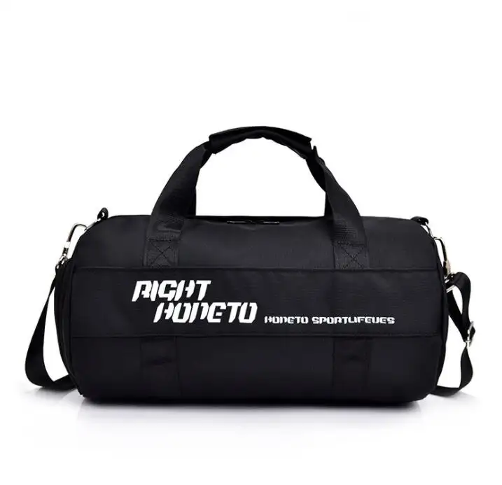 Swimming Gym Bag Waterproof Big Capacity Beach Outdoor Black Nylon Dry And Wet Fitness Bags