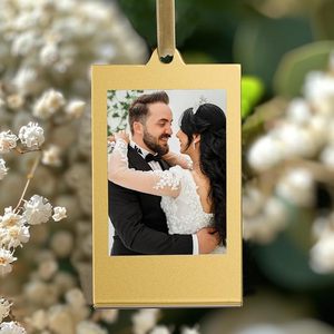 กรอบรูปอะคริลิคธีมคริสต์มาส 8 ชิ้น ขนาด 8.6x5.4 ซม. สำหรับใส่รูปภาพฟูจิฟิล์ม โพลารอยด์ แบบสองด้าน - Product Image 5