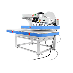 Máquina de prensa de calor neumática de doble estación grande de 220V para sublimación de prendas, nueva condición, combinación de cama plana, impresora Formal - Product Image 4