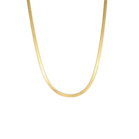 Collier de perles irrégulières empilées TZ110 pour femmes, plaqué acier inoxydable avec boucles d'oreilles en or 18 carats