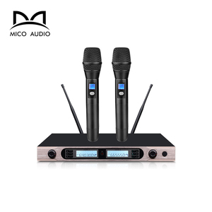 Microphone sans fil dynamique professionnel <span class=keywords><strong>MICO</strong></span> AUDIO U-3316, construction métallique, réduction du bruit, portée 30-50 m - Product Image 5