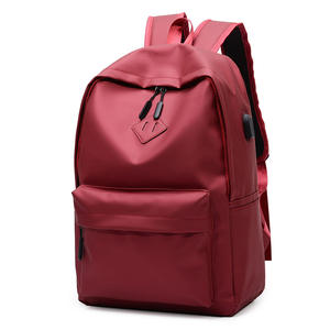Sac à dos scolaire personnalisé en nylon de couleur unie pour collégiennes, petit sac à dos coréen pour étudiants, sac à dos tendance pour hommes - Product Image 5