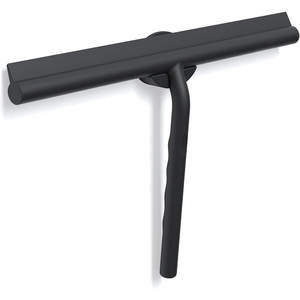 Squeegee en plastique noir <span class=keywords><strong>pour</strong></span> le nettoyage des fenêtres, lame de nettoyage en caoutchouc, squeegee en silicone, squeegee <span class=keywords><strong>pour</strong></span> fenêtres et douches - Product Image 1
