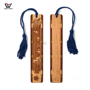 Marque-page exquis en bois imprimé <span class=keywords><strong>massif</strong></span>, marqueur de protection écologique, fait-main en <span class=keywords><strong>noyer</strong></span>, meilleure vente 2022 - Product Image 5