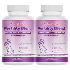 Cápsulas Multivitamínicas para la Fertilidad Femenina, Mezcla Integral <span class=keywords><strong>de</strong></span> Vitaminas + Minerales + Hierbas, Salud Reproductiva y Apoyo al Ciclo - Product Image 1