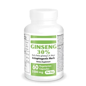 Ginseng OEM cápsulas de ginkgo biloba cápsulas com Ginseng Extrato Da Raiz de Panax Ginseng Ginsenosides