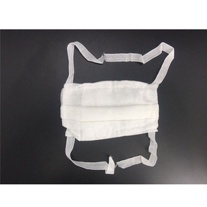 Masque anti-poussière en gaze de coton à 12 couches Hc, usage industriel, blanc - Product Image 4