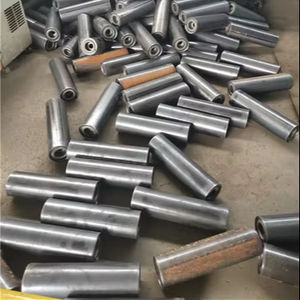 גלגל גומי כבד לתעשיית מסועים, גלגלת ריפוד, אביזרים, גלגלת נשיאה וחזרה ללא הנעה, חיכוך נמוך - Product Image 1