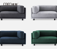 Meubles de maison, de luxe, Sala Beige, 7 places, sectionnel Chesterfield, ensemble de canapés en cuir véritable, meubles de salon