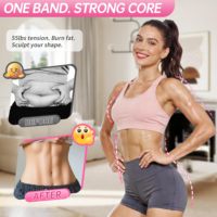 Banda de Resistencia con Pedal de Seguridad, Cuerda Elástica para Yoga, Entrenador para Abdomen, Piernas y Brazos, Ejercicio Diario