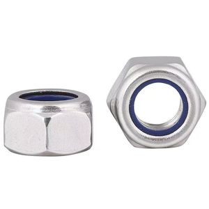 Din6926 mặt bích Nylon chèn locknut với chất lượng cao hình thức Nhà cung cấp Trung Quốc nhà sản xuất - Product Image 5